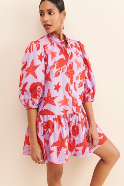 farm rio lobster sky mini dress Lobster Sky Mini Dress