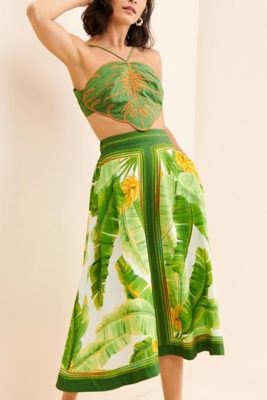 Fresh Forest Crop Top | Nuuly
