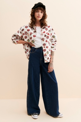 Read My Lips Oversized Jacket | Nuuly