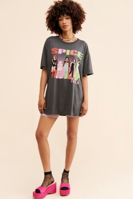 Spice girl t shirt dress on sale