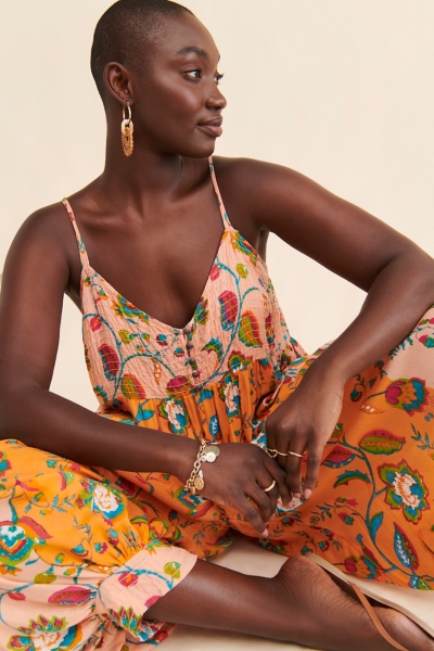 Baggy Floral Jumpsuit | Nuuly