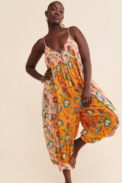 ゆ*な様 house on the hill Jumpsuit(flower) Baggy Floral Jumpsuit | Nuuly
