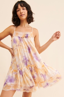 TieDye Lace Dress Nuuly