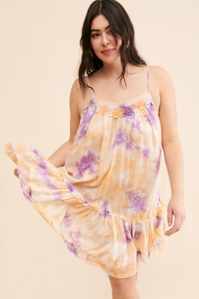 Tie-Dye Lace Dress | Nuuly