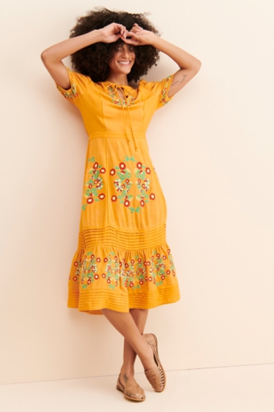 Dori Floral Midi Dress | Nuuly