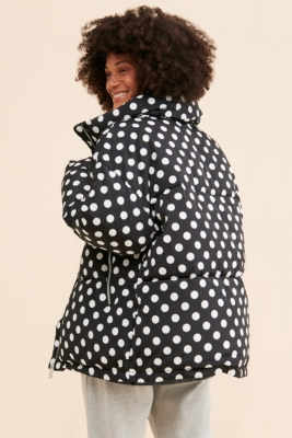Faika Polka Dot Puffer | Nuuly