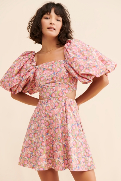 fitted ruched mini dress Gaëlle Neutrals Cape-design Ruched Fitted Mini Dress, S / Neutrals
