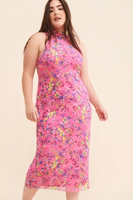 Poste Mesh Dress | Nuuly