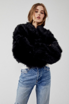 All Night Faux Fur Oversized Jacket | Nuuly Rent