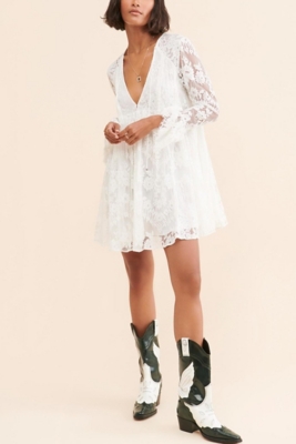 ANDMARY Elsa lace mini dress Freeサイズ mdl_1_a0640017-7fc9-46e0-82f6-