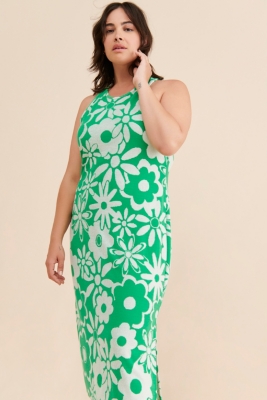 Terry Jacquard Slim Dress | Nuuly