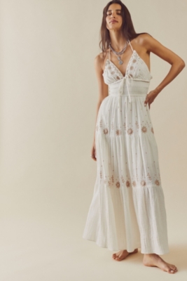 Buying Free people Real Love Embroidery Dress XS