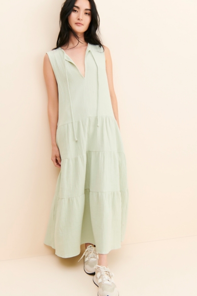 aruba maxi dress Aruba Getaway Smocked Maxi Dress