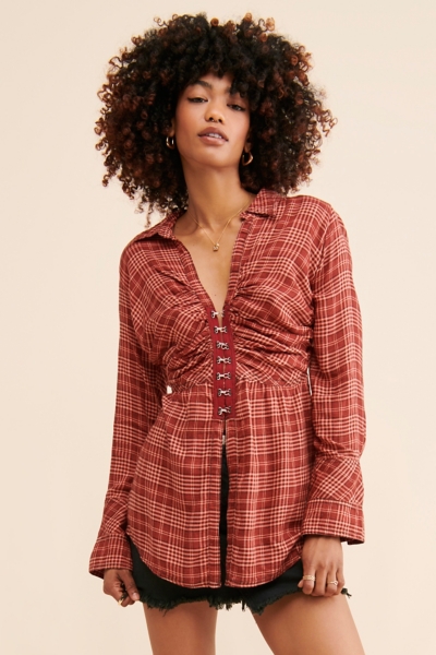Catalynn Cinched Shirt | Nuuly