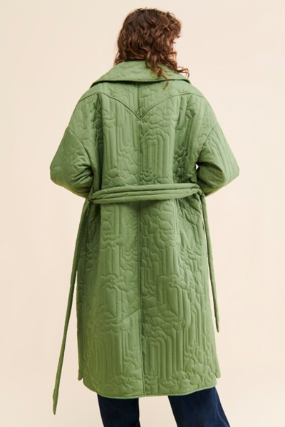 Gilda Quilted Coat | Nuuly