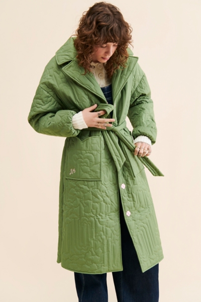 Gilda Quilted Coat | Nuuly 