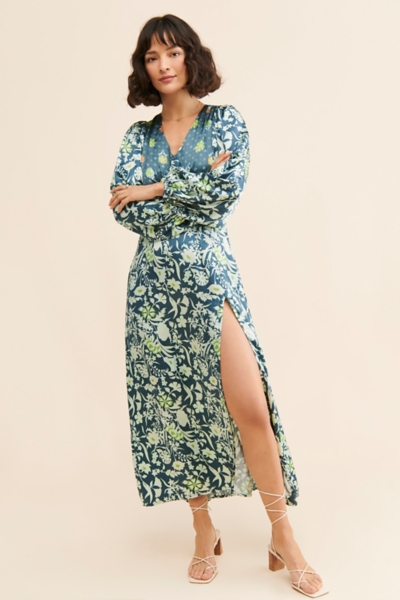 strapless open back dress Belted Twofer Dress  New York & Company
