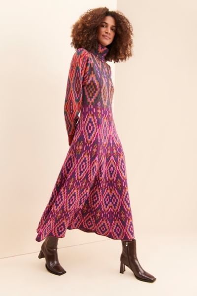 Tapestry Knit Sweater Dress | Nuuly