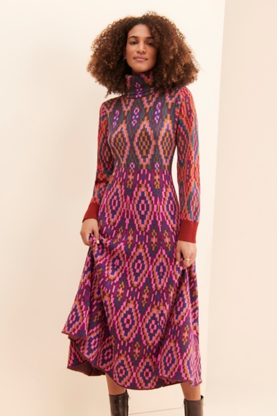Tapestry Knit Sweater Dress | Nuuly