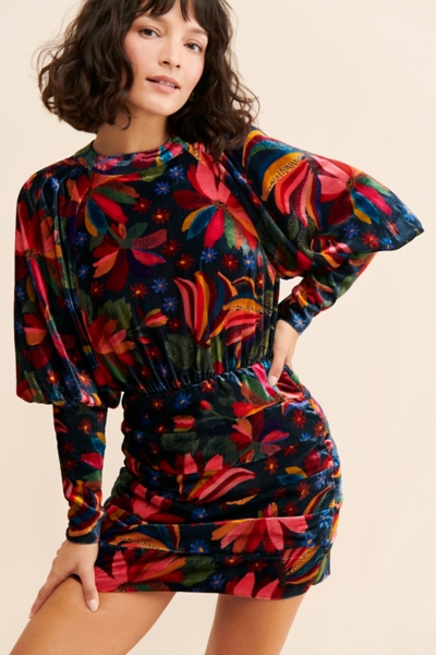 red velvet dresses for women Jones Red Velvet Maxi Dress main image 0