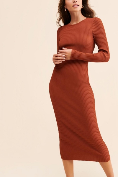 knee length dresses for ladies Alba Midi Dress | TOVE main image 1