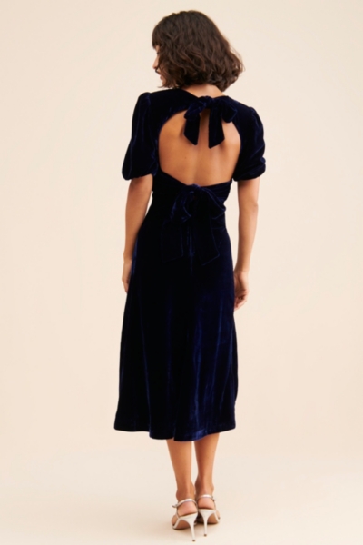 Tenacity Velour Midi Dress | Nuuly