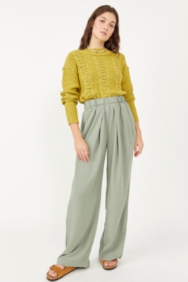 Nothin' To Say Pleated Trousers
