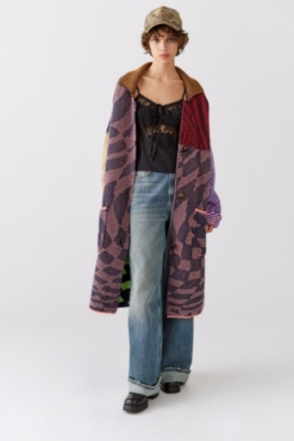 Rita Spliced Sweater Coat | Nuuly