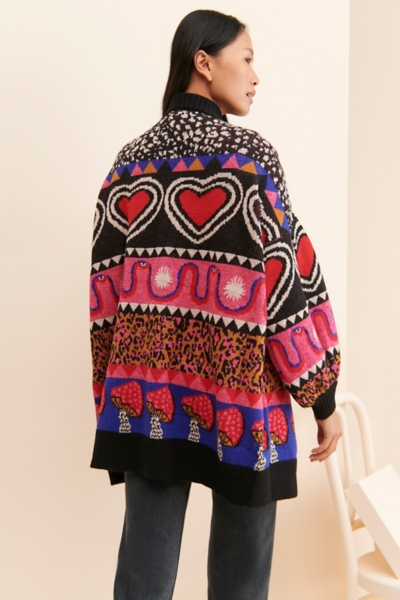 Graphic Elements Cardigan | Nuuly