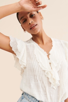 Naya Ruffle Top | Nuuly