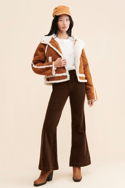 Vegan Exchange Shearling Jacket | Nuuly