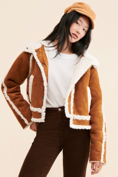 Vegan Exchange Shearling Jacket | Nuuly