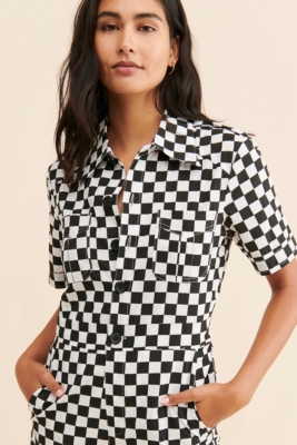 Resurrection WOMENS Checkシャツ Marrs Checkered Coveralls | Nuuly