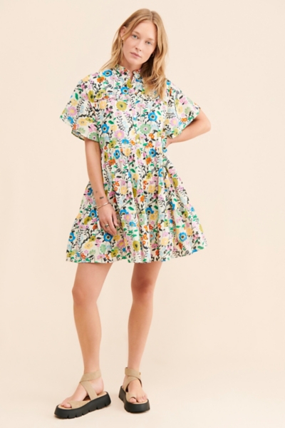 knee length dresses for ladies Ro's Garden Ro's Garden Vibeka Mini Dress main image 0
