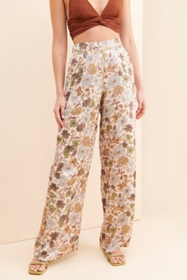 Floral Wide Pants | Nuuly