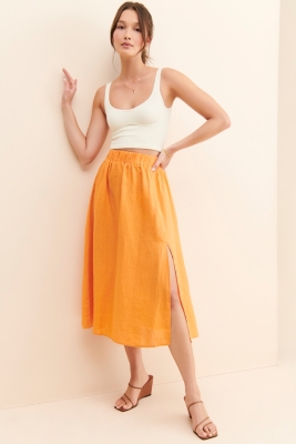 【関送込】CHLOE◆LINEN SKIRT Chloe Linen Skirt | Nuuly