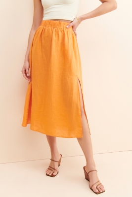 【関送込】CHLOE◆LINEN SKIRT Chloe Linen Skirt | Nuuly