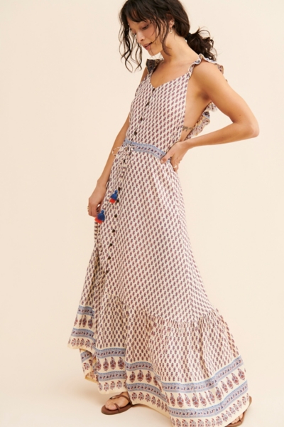Avah Printed Maxi Dress | Nuuly