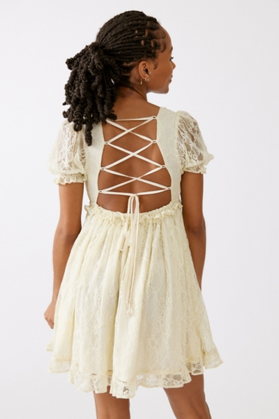 Ooh La La Lace Mini Dress | Nuuly