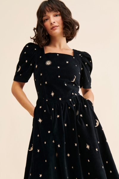 knee length dresses for ladies Morning Meadow Ruched Tiered Midi Dress – VICI