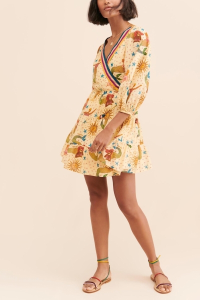 V-Neck Mermaid Mini Dress | Nuuly
