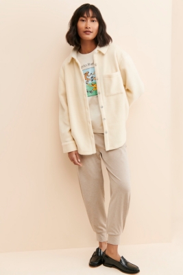 Polar Fleece Shirt Jacket