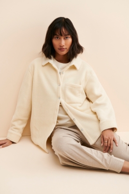 Polar Fleece Shirt Jacket