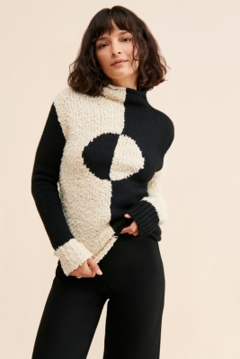 Black & White Cookie Sweater | Nuuly