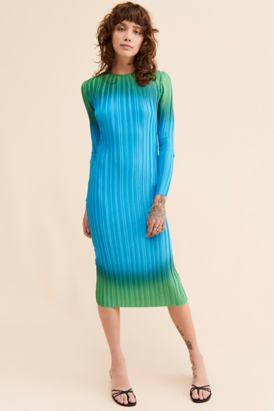 Box Pleat Midi Dress | Nuuly