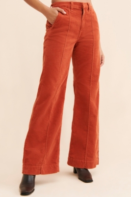 【PORTERNA】Bleak corduroy pintuck trousers ASKK Pintuck Corduroy Trousers | Anthropologie