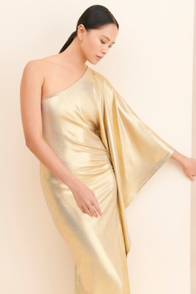 green emerald velvet dress Avenue Rib Knit Dress – Retrofete