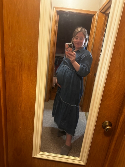 the bettina tiered shirt dress denim edition The Bettina Tiered Shirt Dress: Denim Edition