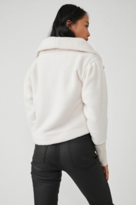 もちもちコアラ　poppy LACE ZIP SWEATSHIRT Toddler Girl Squish Long-Sleeve Pullover - Light Pink