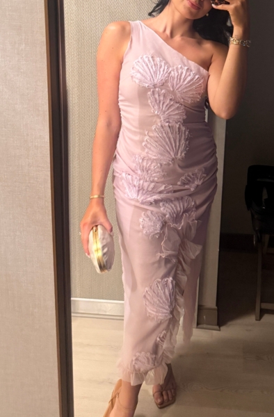 one shoulder aphrodite dress house of sunny One Shoulder Aphrodite Dress